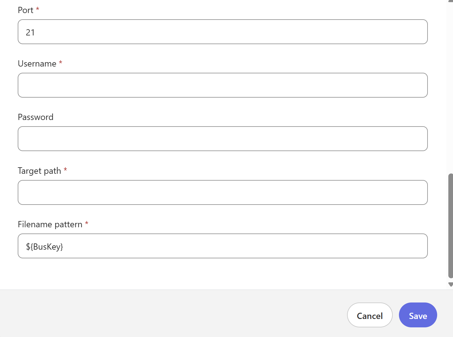 APM Endpoints New Endpoint screenshot